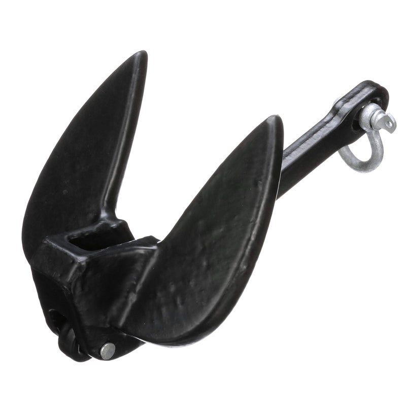 Seachoice Navy Anchor, Vinyl Coated Cast Iron, Black, 20 Lbs. - Image 5
